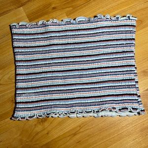 striped tube top from hollister